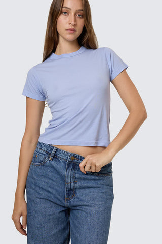 THRILLS - BOY TEE - CORNFLOWER BLUE - PERTH BOUTIQUE - AUSTRALIAN BOUTIQUE - WA BOUTIQUE - INTERNATIONAL SHIPPING - USA SHIPPING - PERTH STORES - PERTH STORE - AUSTRALIA - WA - WESTER AUSTRALIA - WOMENS FASHION - FASHION - CLOTHING - WA STOCKIST - PERTH STOCKIST - AUSTRALIAN STOCKIST - STOCKIST