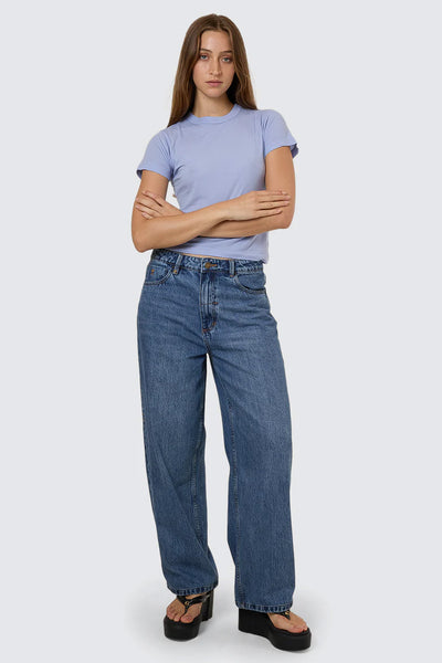 THRILLS - BOY TEE - CORNFLOWER BLUE - PERTH BOUTIQUE - AUSTRALIAN BOUTIQUE - WA BOUTIQUE - INTERNATIONAL SHIPPING - USA SHIPPING - PERTH STORES - PERTH STORE - AUSTRALIA - WA - WESTER AUSTRALIA - WOMENS FASHION - FASHION - CLOTHING - WA STOCKIST - PERTH STOCKIST - AUSTRALIAN STOCKIST - STOCKIST