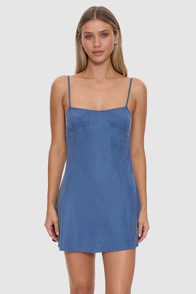 THRILLS - ELIO BIAS MINI DRESS - BLUEFIN - PERTH BOUTIQUE - AUSTRALIAN BOUTIQUE - WA BOUTIQUE - INTERNATIONAL SHIPPING - USA SHIPPING - PERTH STORES - PERTH STORE - AUSTRALIA - WA - WESTER AUSTRALIA - WOMENS FASHION - FASHION - CLOTHING - WA STOCKIST - PERTH STOCKIST - AUSTRALIAN STOCKIST - STOCKIST