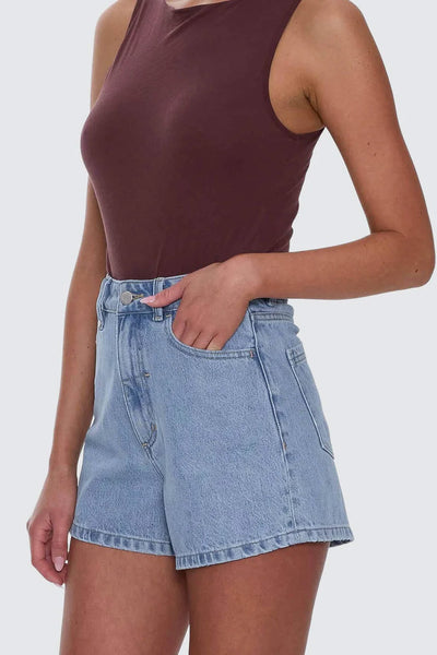 THRILLS - ERICA HIGH RISE SHORT -  AGELESS BLUE