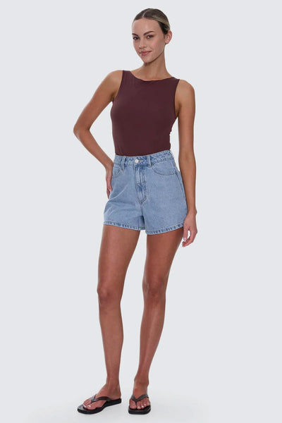 THRILLS - ERICA HIGH RISE SHORT -  AGELESS BLUE