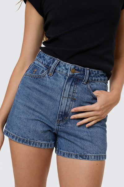 THRILLS - ERICA SHORT - STONED BLUES - PERTH BOUTIQUE - AUSTRALIAN BOUTIQUE - WA BOUTIQUE - INTERNATIONAL SHIPPING - USA SHIPPING - PERTH STORES - PERTH STORE - AUSTRALIA - WA - WESTER AUSTRALIA - WOMENS FASHION - FASHION - CLOTHING - WA STOCKIST - PERTH STOCKIST - AUSTRALIAN STOCKIST - STOCKIST