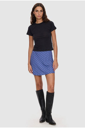 THRILLS - HIGH SPEED CHECK MINI SKIRT - GUARDIAN NAVY - PERTH BOUTIQUE - AUSTRALIAN BOUTIQUE - WA BOUTIQUE - INTERNATIONAL SHIPPING - USA SHIPPING - PERTH STORES - PERTH STORE - AUSTRALIA - WA - WESTER AUSTRALIA - WOMENS FASHION - FASHION - CLOTHING - WA STOCKIST - PERTH STOCKIST - AUSTRALIAN STOCKIST - STOCKIST
