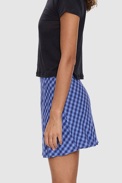 THRILLS - HIGH SPEED CHECK MINI SKIRT - GUARDIAN NAVY - PERTH BOUTIQUE - AUSTRALIAN BOUTIQUE - WA BOUTIQUE - INTERNATIONAL SHIPPING - USA SHIPPING - PERTH STORES - PERTH STORE - AUSTRALIA - WA - WESTER AUSTRALIA - WOMENS FASHION - FASHION - CLOTHING - WA STOCKIST - PERTH STOCKIST - AUSTRALIAN STOCKIST - STOCKIST
