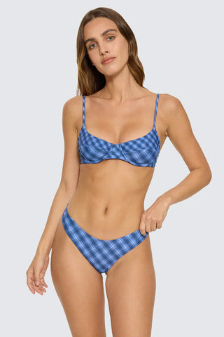 THRILLS - HIGH SPEED CHECK UNDERWIRE BIKINI TOP - GUARDIAN NAVY - PERTH BOUTIQUE - AUSTRALIAN BOUTIQUE - WA BOUTIQUE - INTERNATIONAL SHIPPING - USA SHIPPING - PERTH STORES - PERTH STORE - AUSTRALIA - WA - WESTER AUSTRALIA - WOMENS FASHION - FASHION - CLOTHING - WA STOCKIST - PERTH STOCKIST - AUSTRALIAN STOCKIST - STOCKIST