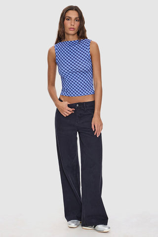 THRILLS - HIGH SPEED CHECK TANK - GUARDIAN NAVY - PERTH BOUTIQUE - AUSTRALIAN BOUTIQUE - WA BOUTIQUE - INTERNATIONAL SHIPPING - USA SHIPPING - PERTH STORES - PERTH STORE - AUSTRALIA - WA - WESTER AUSTRALIA - WOMENS FASHION - FASHION - CLOTHING - WA STOCKIST - PERTH STOCKIST - AUSTRALIAN STOCKIST - STOCKIST