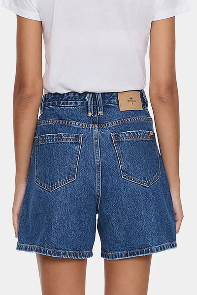 THRILLS - KOKO SHORT - DEEP VINTAGE BLUE - PERTH BOUTIQUE - AUSTRALIAN BOUTIQUE - WA BOUTIQUE - INTERNATIONAL SHIPPING - USA SHIPPING - PERTH STORES - PERTH STORE - AUSTRALIA - WA - WESTER AUSTRALIA - WOMENS FASHION - FASHION - CLOTHING - WA STOCKIST - PERTH STOCKIST - AUSTRALIAN STOCKIST - STOCKIST