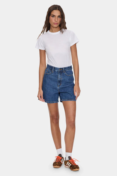 THRILLS - KOKO SHORT - DEEP VINTAGE BLUE - PERTH BOUTIQUE - AUSTRALIAN BOUTIQUE - WA BOUTIQUE - INTERNATIONAL SHIPPING - USA SHIPPING - PERTH STORES - PERTH STORE - AUSTRALIA - WA - WESTER AUSTRALIA - WOMENS FASHION - FASHION - CLOTHING - WA STOCKIST - PERTH STOCKIST - AUSTRALIAN STOCKIST - STOCKIST