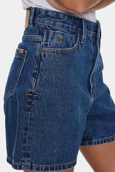 THRILLS - KOKO SHORT - DEEP VINTAGE BLUE - PERTH BOUTIQUE - AUSTRALIAN BOUTIQUE - WA BOUTIQUE - INTERNATIONAL SHIPPING - USA SHIPPING - PERTH STORES - PERTH STORE - AUSTRALIA - WA - WESTER AUSTRALIA - WOMENS FASHION - FASHION - CLOTHING - WA STOCKIST - PERTH STOCKIST - AUSTRALIAN STOCKIST - STOCKIST