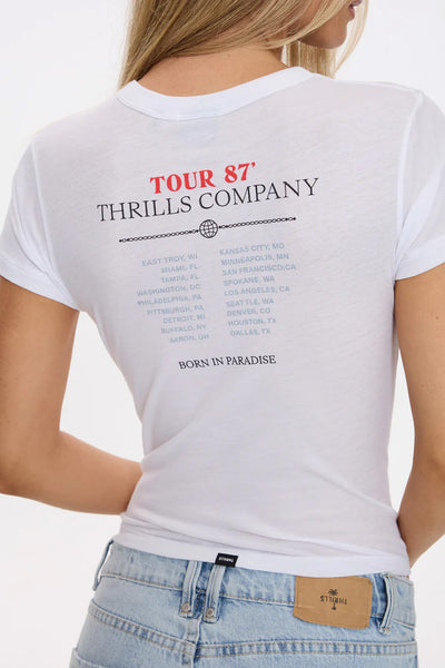 THRILLS - METAL AND DUST BOY TEE - WHITE - PERTH BOUTIQUE - AUSTRALIAN BOUTIQUE - WA BOUTIQUE - INTERNATIONAL SHIPPING - USA SHIPPING - PERTH STORES - PERTH STORE - AUSTRALIA - WA - WESTER AUSTRALIA - WOMENS FASHION - FASHION - CLOTHING - WA STOCKIST - PERTH STOCKIST - AUSTRALIAN STOCKIST - STOCKIST