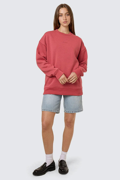 THRILLS - MINIMAL SLOUCH CREW - REDWOOD