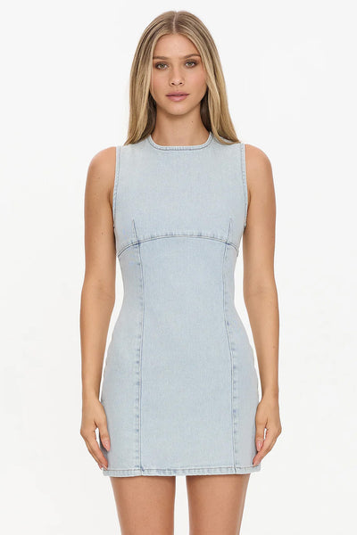 THRILLS - NIGHT SHIFT MINI DRESS - SERENITY BLUE - PERTH BOUTIQUE - AUSTRALIAN BOUTIQUE - WA BOUTIQUE - INTERNATIONAL SHIPPING - USA SHIPPING - PERTH STORES - PERTH STORE - AUSTRALIA - WA - WESTER AUSTRALIA - WOMENS FASHION - FASHION - CLOTHING - WA STOCKIST - PERTH STOCKIST - AUSTRALIAN STOCKIST - STOCKIST
