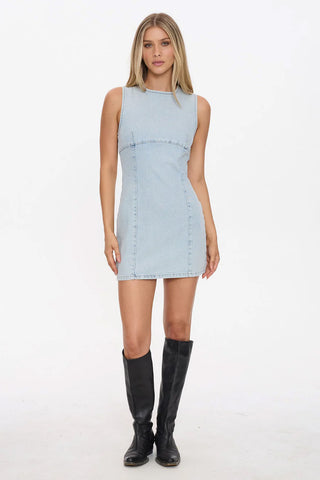 THRILLS - NIGHT SHIFT MINI DRESS - SERENITY BLUE - PERTH BOUTIQUE - AUSTRALIAN BOUTIQUE - WA BOUTIQUE - INTERNATIONAL SHIPPING - USA SHIPPING - PERTH STORES - PERTH STORE - AUSTRALIA - WA - WESTER AUSTRALIA - WOMENS FASHION - FASHION - CLOTHING - WA STOCKIST - PERTH STOCKIST - AUSTRALIAN STOCKIST - STOCKIST
