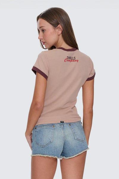 THRILLS - ON MY MIND CLUB TEE - STONE