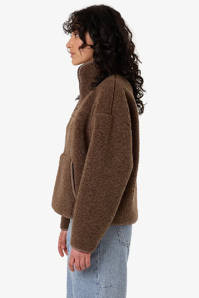 THRILLS - REID SHERPA FLEECE - WREN - PERTH STOCKIST - AUSTRALIAN STOCKIST - WA STOCKIST - AUSTRALIA STOCKIST - AUS STOCKIST - PERTH BOUTIQUE - WA BOUTIQUE - AUS BOUTIQUE - AUSTRALIA BOUTIQUE 
