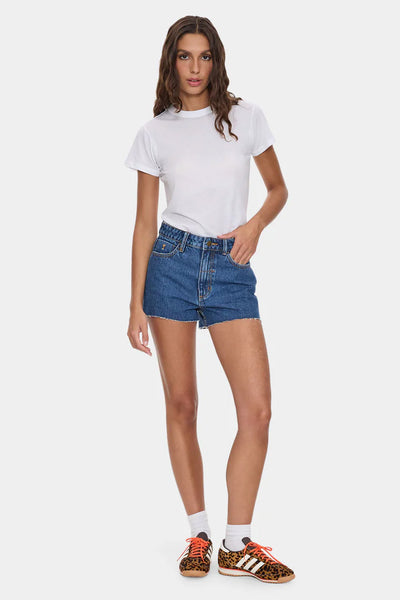THRILLS - SADIE SHORT - DEEP VINTAGE BLUE - PERTH BOUTIQUE - AUSTRALIAN BOUTIQUE - WA BOUTIQUE - INTERNATIONAL SHIPPING - USA SHIPPING - PERTH STORES - PERTH STORE - AUSTRALIA - WA - WESTER AUSTRALIA - WOMENS FASHION - FASHION - CLOTHING - WA STOCKIST - PERTH STOCKIST - AUSTRALIAN STOCKIST - STOCKIST