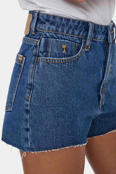 THRILLS - SADIE SHORT - DEEP VINTAGE BLUE - PERTH BOUTIQUE - AUSTRALIAN BOUTIQUE - WA BOUTIQUE - INTERNATIONAL SHIPPING - USA SHIPPING - PERTH STORES - PERTH STORE - AUSTRALIA - WA - WESTER AUSTRALIA - WOMENS FASHION - FASHION - CLOTHING - WA STOCKIST - PERTH STOCKIST - AUSTRALIAN STOCKIST - STOCKIST
