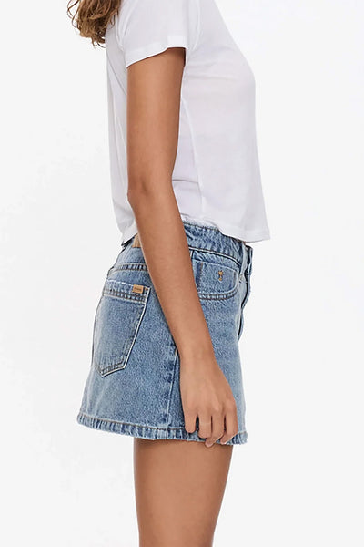 THRILLS - SOPHIE MID RISE MINI SKIRT - RUSTIC FADE - PERTH BOUTIQUE - AUSTRALIAN BOUTIQUE - WA BOUTIQUE - INTERNATIONAL SHIPPING - USA SHIPPING - PERTH STORES - PERTH STORE - AUSTRALIA - WA - WESTER AUSTRALIA - WOMENS FASHION - FASHION - CLOTHING - WA STOCKIST - PERTH STOCKIST - AUSTRALIAN STOCKIST - STOCKIST