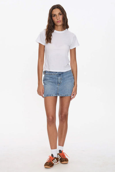 THRILLS - TULLI STUDDED MINI SKIRT - RUSTIC FADE - PERTH BOUTIQUE - AUSTRALIAN BOUTIQUE - WA BOUTIQUE - INTERNATIONAL SHIPPING - USA SHIPPING - PERTH STORES - PERTH STORE - AUSTRALIA - WA - WESTER AUSTRALIA - WOMENS FASHION - FASHION - CLOTHING - WA STOCKIST - PERTH STOCKIST - AUSTRALIAN STOCKIST - STOCKIST