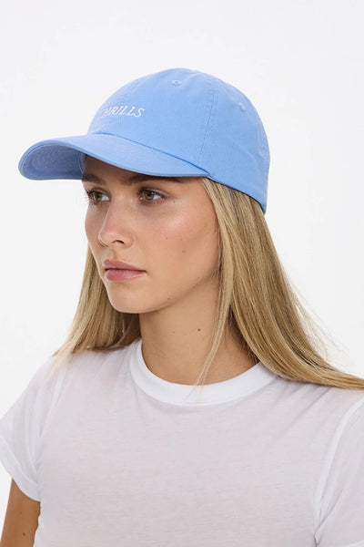 THRILLS - MINIMAL 6 PANEL CAP - CORNFLOWER BLUE - PERTH BOUTIQUE - AUSTRALIAN BOUTIQUE - WA BOUTIQUE - INTERNATIONAL SHIPPING - USA SHIPPING - PERTH STORES - PERTH STORE - AUSTRALIA - WA - WESTER AUSTRALIA - WOMENS FASHION - FASHION - CLOTHING - WA STOCKIST - PERTH STOCKIST - AUSTRALIAN STOCKIST - STOCKIST
