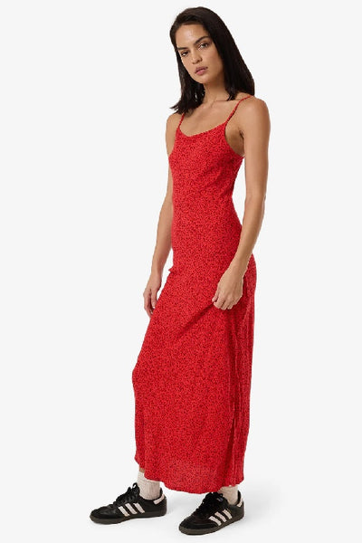 THRILLS - ZINNIA BIAS DRESS - FLAME RED - PERTH STOCKIST