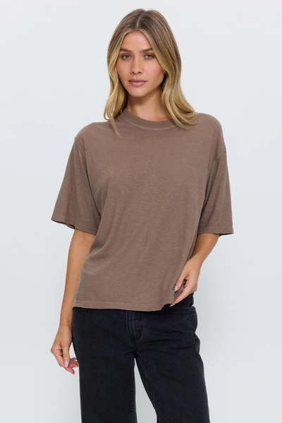SHOP THRILLS HEMP SQUARE TEE IN FALCON ONLINE