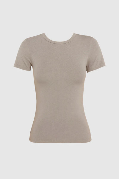 MADISON THE LABEL - TAMMY BABY TEE - CEMENT - PERTH BOUTIQUE - AUSTRALIAN BOUTIQUE - WA BOUTIQUE - INTERNATIONAL SHIPPING - USA SHIPPING - PERTH STORES - PERTH STORE - AUSTRALIA - WA - WESTER AUSTRALIA - WOMENS FASHION - FASHION - CLOTHING - JEWELLERY - INSTORE - CLICK AND COLLECT - EXPRESS SHIPPING - LOCAL - WA STOCKIST - PERTH STOCKIST - AUSTRALIAN STOCKIST - STOCKIST
