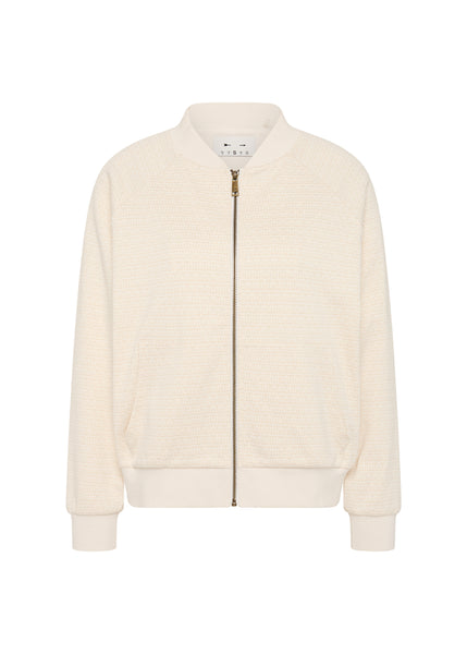 THE UPSIDE - NAVAR ISABELLA BOMBER JACKET - CREAM