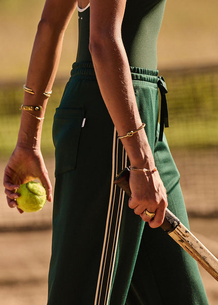 SHOP THE UPSIDE ROMA PANT IN RACING GREEN ONLINE