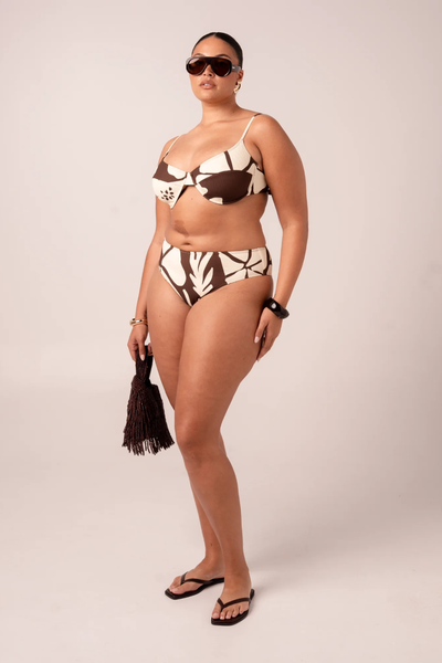 SHOP OCHRE LANE TIE BACK BALCONETTE BRA IN IBISCO ONLINE