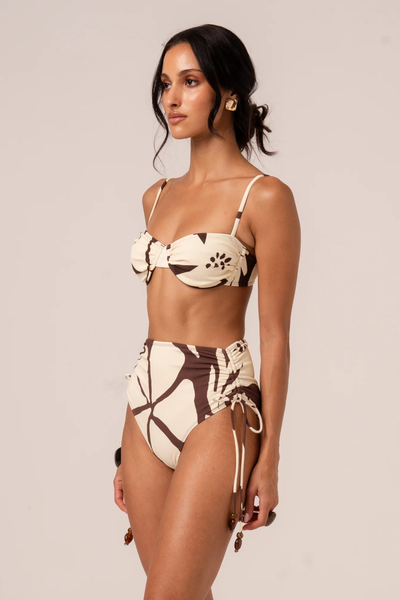 SHOP OCHRE LANE RUCHED SOFT CUP BRALETTE IN IBISCO ONLINE