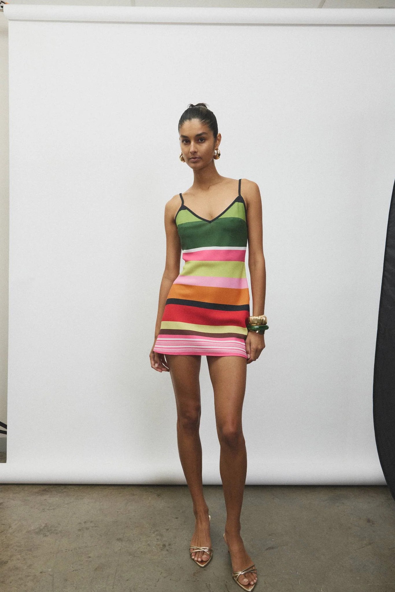 WITH HARPER LU - BIAS MINI DRESS - EMERALD STRIPE - PERTH BOUTIQUE - AUSTRALIAN BOUTIQUE - WA BOUTIQUE - INTERNATIONAL SHIPPING - USA SHIPPING - PERTH STORES - PERTH STORE - AUSTRALIA - WA - WESTER AUSTRALIA - WOMENS FASHION - FASHION - CLOTHING - WA STOCKIST - PERTH STOCKIST - AUSTRALIAN STOCKIST - STOCKIST