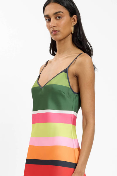 WITH HARPER LU - BIAS MINI DRESS - EMERALD STRIPE - PERTH BOUTIQUE - AUSTRALIAN BOUTIQUE - WA BOUTIQUE - INTERNATIONAL SHIPPING - USA SHIPPING - PERTH STORES - PERTH STORE - AUSTRALIA - WA - WESTER AUSTRALIA - WOMENS FASHION - FASHION - CLOTHING - WA STOCKIST - PERTH STOCKIST - AUSTRALIAN STOCKIST - STOCKIST