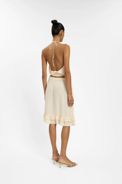 WITH HARPER LU - DRAPED HALTER TOP - IVORY - PERTH BOUTIQUE - AUSTRALIAN BOUTIQUE - WA BOUTIQUE - INTERNATIONAL SHIPPING - USA SHIPPING - PERTH STORES - PERTH STORE - AUSTRALIA - WA - WESTER AUSTRALIA - WOMENS FASHION - FASHION - CLOTHING - WA STOCKIST - PERTH STOCKIST - AUSTRALIAN STOCKIST - STOCKIST
