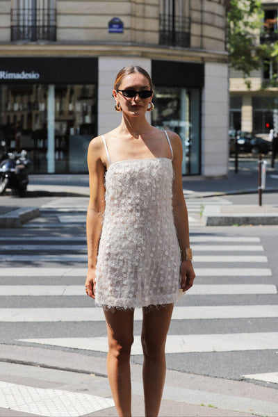 WITH HARPER LU - SHIFT MINI DRESS - SHEER JACQUARD - PERTH BOUTIQUE - AUSTRALIAN BOUTIQUE - WA BOUTIQUE - INTERNATIONAL SHIPPING - USA SHIPPING - PERTH STORES - PERTH STORE - AUSTRALIA - WA - WESTER AUSTRALIA - WOMENS FASHION - FASHION - CLOTHING - WA STOCKIST - PERTH STOCKIST - AUSTRALIAN STOCKIST - STOCKIST