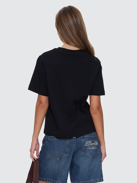 THRILLS - ESSENTIAL TEE - BLACK - PERTH BOUTIQUE - AUSTRALIAN BOUTIQUE - WA BOUTIQUE - INTERNATIONAL SHIPPING - USA SHIPPING - PERTH STORES - PERTH STORE - AUSTRALIA - WA - WESTER AUSTRALIA - WOMENS FASHION - FASHION - CLOTHING - JEWELLERY - INSTORE - CLICK AND COLLECT - EXPRESS SHIPPING - LOCAL - WA STOCKIST - PERTH STOCKIST - AUSTRALIAN STOCKIST - STOCKIST