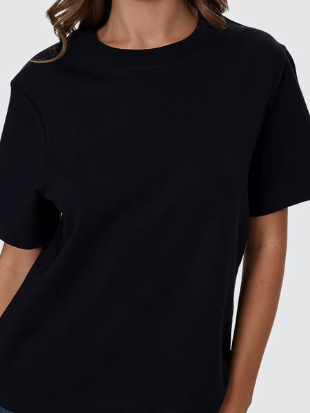 THRILLS - ESSENTIAL TEE - BLACK - PERTH BOUTIQUE - AUSTRALIAN BOUTIQUE - WA BOUTIQUE - INTERNATIONAL SHIPPING - USA SHIPPING - PERTH STORES - PERTH STORE - AUSTRALIA - WA - WESTER AUSTRALIA - WOMENS FASHION - FASHION - CLOTHING - JEWELLERY - INSTORE - CLICK AND COLLECT - EXPRESS SHIPPING - LOCAL - WA STOCKIST - PERTH STOCKIST - AUSTRALIAN STOCKIST - STOCKIST