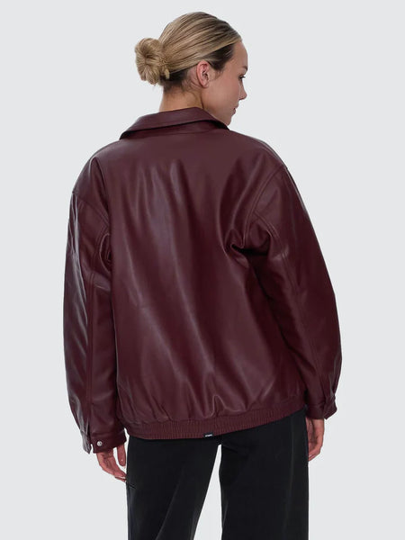 THRILLS - ELKA LEATHER JACKET - NEW MAROON - PERTH BOUTIQUE - AUSTRALIAN BOUTIQUE - WA BOUTIQUE - INTERNATIONAL SHIPPING - USA SHIPPING - PERTH STORES - PERTH STORE - AUSTRALIA - WA - WESTER AUSTRALIA - WOMENS FASHION - FASHION - CLOTHING - JEWELLERY - INSTORE - CLICK AND COLLECT - EXPRESS SHIPPING - LOCAL - WA STOCKIST - PERTH STOCKIST - AUSTRALIAN STOCKIST - STOCKIST