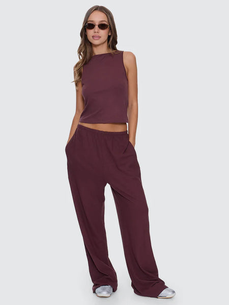 THRILLS - HEMP RELAX PANT - BITTER CHOCOLATE - PERTH BOUTIQUE - AUSTRALIAN BOUTIQUE - WA BOUTIQUE - INTERNATIONAL SHIPPING - USA SHIPPING - PERTH STORES - PERTH STORE - AUSTRALIA - WA - WESTER AUSTRALIA - WOMENS FASHION - FASHION - CLOTHING - JEWELLERY - INSTORE - CLICK AND COLLECT - EXPRESS SHIPPING - LOCAL - WA STOCKIST - PERTH STOCKIST - AUSTRALIAN STOCKIST - STOCKIST
