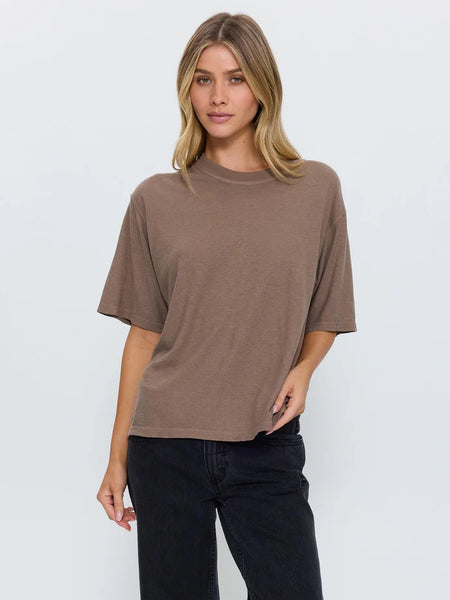 SHOP THRILLS HEMP SQUARE TEE IN FALCON ONLINE
