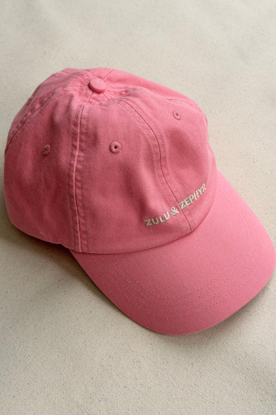 ZULU & ZEPHYR - CANVAS CAP - PINK - PERTH BOUTIQUE - AUSTRALIAN BOUTIQUE - WA BOUTIQUE - INTERNATIONAL SHIPPING - USA SHIPPING - PERTH STORES - PERTH STORE - AUSTRALIA - WA - WESTER AUSTRALIA - WOMENS FASHION - FASHION - CLOTHING - WA STOCKIST - PERTH STOCKIST - AUSTRALIAN STOCKIST - STOCKIST