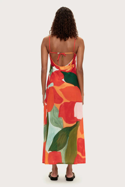 ZULU & ZEPHYR - COTTON SILK DRESS - RED FLORAL - PERTH BOUTIQUE - AUSTRALIAN BOUTIQUE - WA BOUTIQUE - INTERNATIONAL SHIPPING - USA SHIPPING - PERTH STORES - PERTH STORE - AUSTRALIA - WA - WESTER AUSTRALIA - WOMENS FASHION - FASHION - CLOTHING - WA STOCKIST - PERTH STOCKIST - AUSTRALIAN STOCKIST - STOCKIST