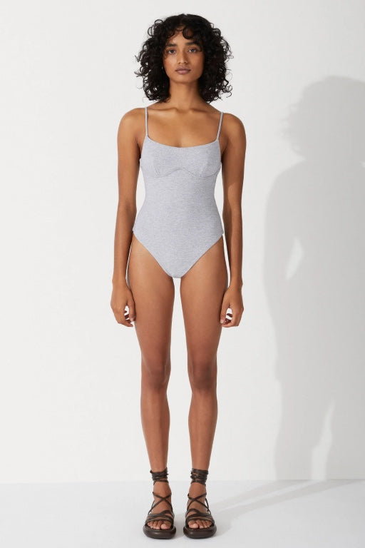 ZULU & ZEPHYR - GREY MARLE ONE PIECE