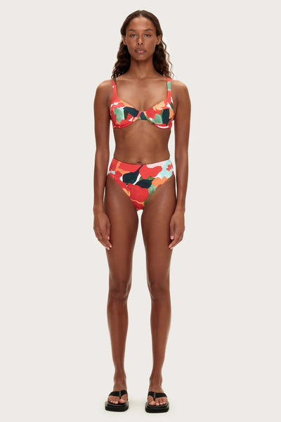 ZULU & ZEPHYR - HIGH FULL BRIEF - RED FLORAL - PERTH BOUTIQUE - AUSTRALIAN BOUTIQUE - WA BOUTIQUE - INTERNATIONAL SHIPPING - USA SHIPPING - PERTH STORES - PERTH STORE - AUSTRALIA - WA - WESTER AUSTRALIA - WOMENS FASHION - FASHION - CLOTHING - WA STOCKIST - PERTH STOCKIST - AUSTRALIAN STOCKIST - STOCKIST