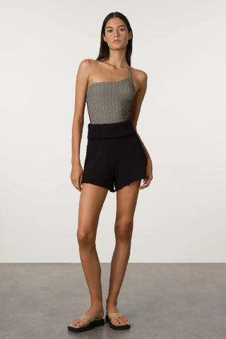 ZULU & ZEPHYR - KNIT JUMPER - KNIT SHORT - BLACK BOUCLE - PERTH BOUTIQUE - AUSTRALIAN BOUTIQUE - WA BOUTIQUE - INTERNATIONAL SHIPPING - USA SHIPPING - PERTH STORES - PERTH STORE - AUSTRALIA - WA - WESTER AUSTRALIA - WOMENS FASHION - FASHION - CLOTHING - WA STOCKIST - PERTH STOCKIST - AUSTRALIAN STOCKIST - STOCKIST