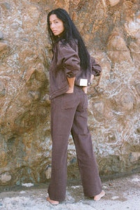 ZULU & ZEPHYR - MID RISE DENIM JEAN - COCOA - PERTH STOCKIST - AUSTRALIAN STOCKIST - WA STOCKIST - AUSTRALIA STOCKIST - AUS STOCKIST - PERTH BOUTIQUE - WA BOUTIQUE - AUS BOUTIQUE - AUSTRALIA BOUTIQUE 