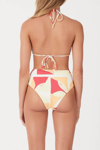 ZULU & ZEPHYR - SUNSET TILE WAISTED FULL BRIEF