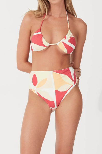 ZULU & ZEPHYR - SUNSET TILE WAISTED FULL BRIEF