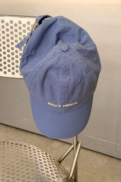 ZULU & ZEPHYR - CANVAS CAP - DENIM BLUE - PERTH BOUTIQUE - AUSTRALIAN BOUTIQUE - WA BOUTIQUE - INTERNATIONAL SHIPPING - USA SHIPPING - PERTH STORES - PERTH STORE - AUSTRALIA - WA - WESTER AUSTRALIA - WOMENS FASHION - FASHION - CLOTHING - WA STOCKIST - PERTH STOCKIST - AUSTRALIAN STOCKIST - STOCKIST