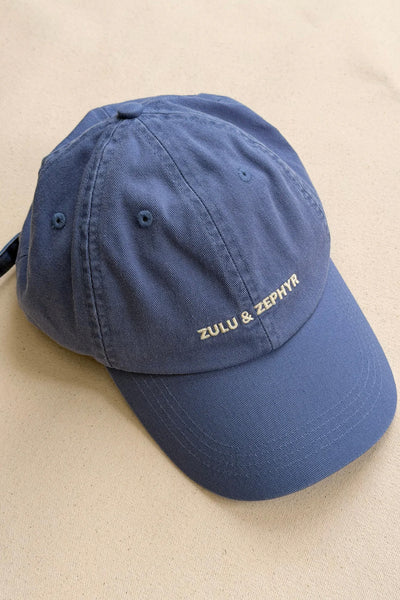 ZULU & ZEPHYR - CANVAS CAP - DENIM BLUE - PERTH BOUTIQUE - AUSTRALIAN BOUTIQUE - WA BOUTIQUE - INTERNATIONAL SHIPPING - USA SHIPPING - PERTH STORES - PERTH STORE - AUSTRALIA - WA - WESTER AUSTRALIA - WOMENS FASHION - FASHION - CLOTHING - WA STOCKIST - PERTH STOCKIST - AUSTRALIAN STOCKIST - STOCKIST